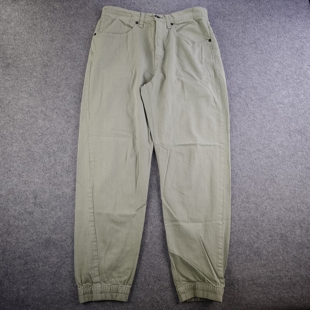 Rag & Bone Jogger Pants Adult 29 Sage Green Cotton Zip Button Running